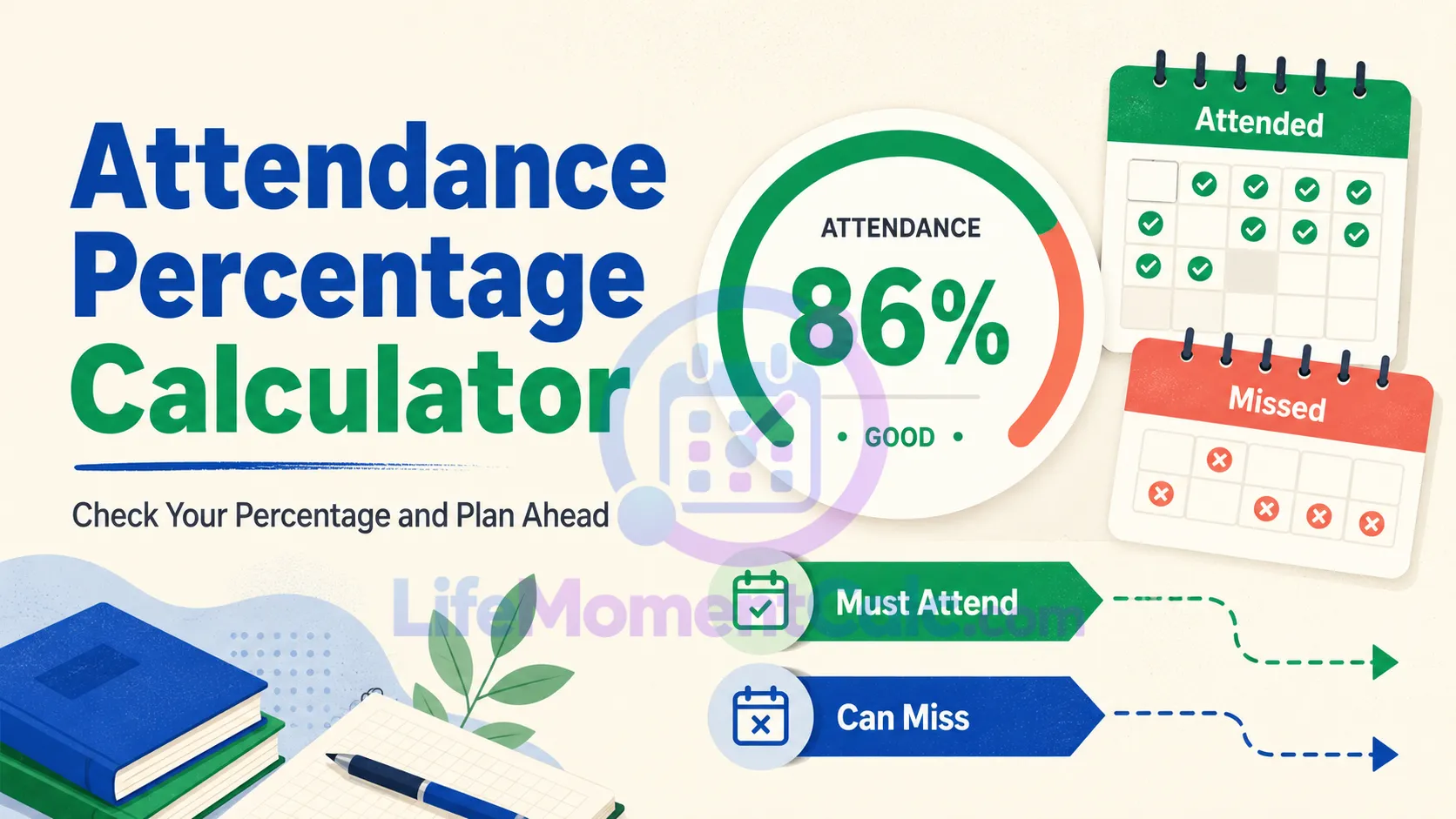 Read more about the article Attendance Percentage Calculator – Check Your Attendance