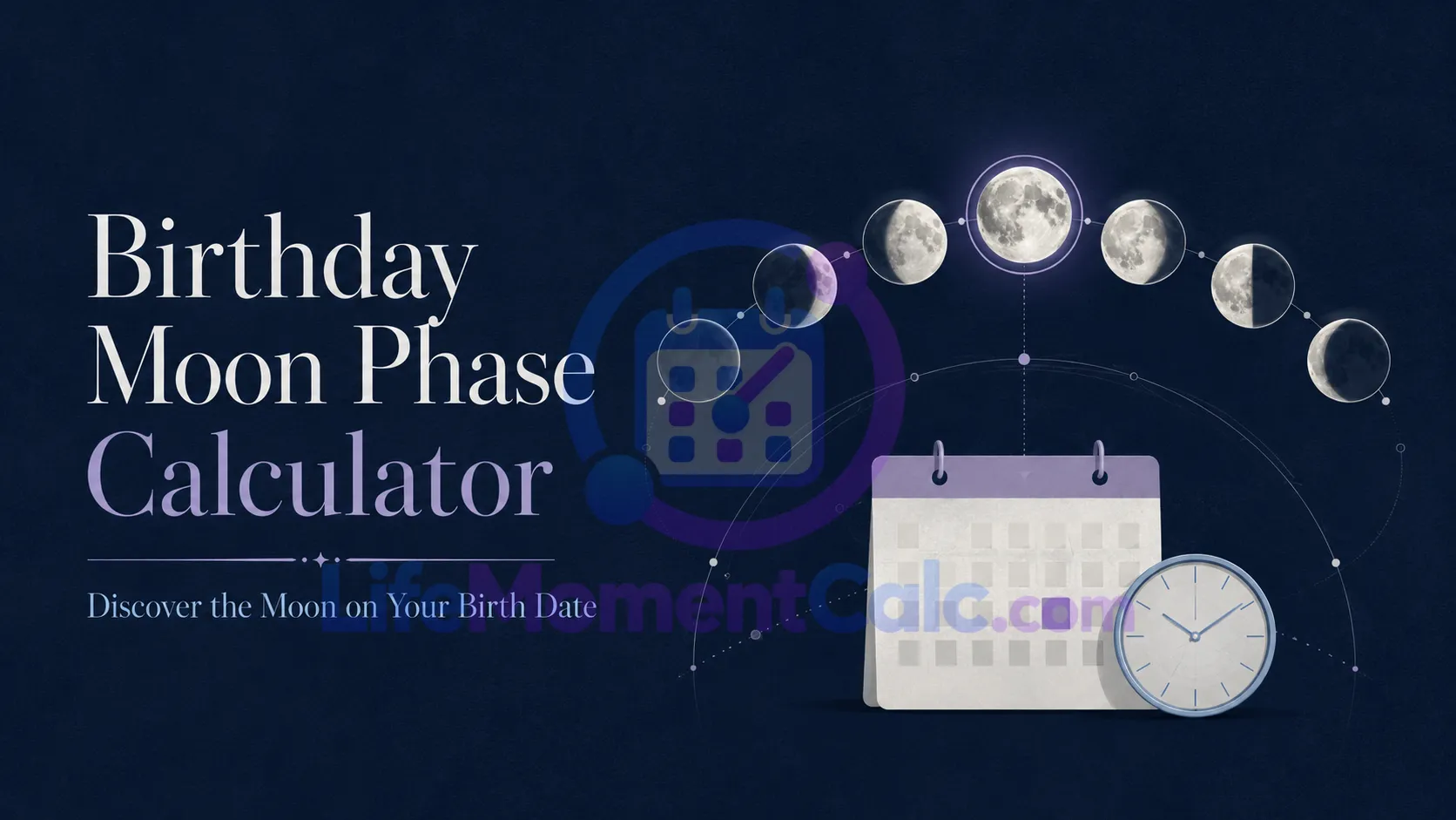 Read more about the article Birthday Moon Phase Calculator for Your Birth Moon