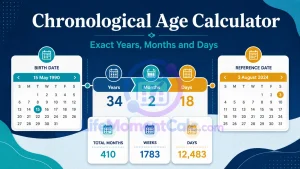 Read more about the article Chronological Age Calculator – Exact Years, Months and Days