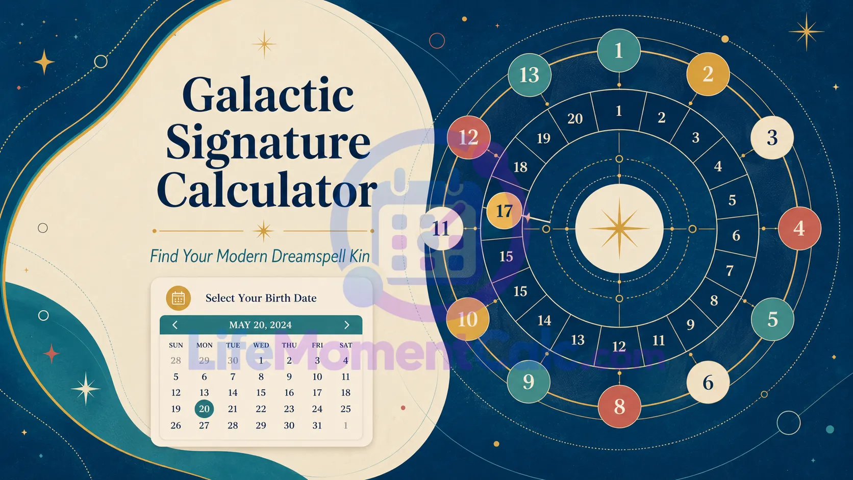 Read more about the article Galactic Signature Calculator for Your Dreamspell Kin