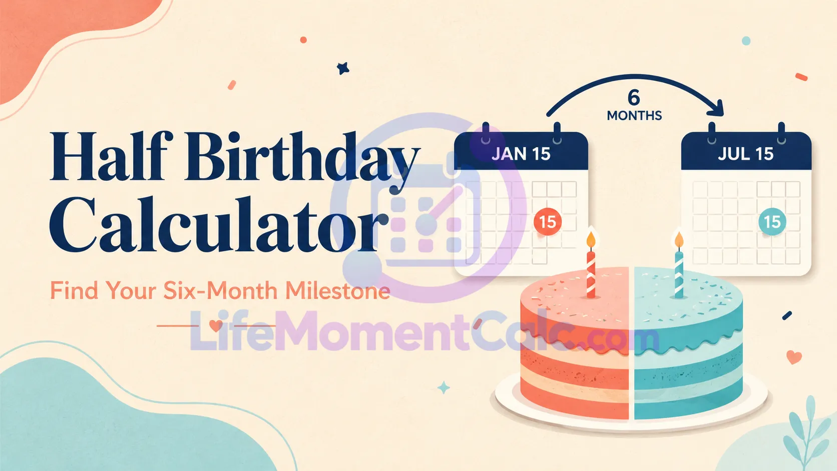 Read more about the article Half Birthday Calculator – Find Your Exact Half Birthday