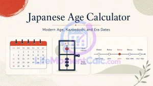 Read more about the article Japanese Age Calculator – Modern Age, Kazoe and Era Dates
