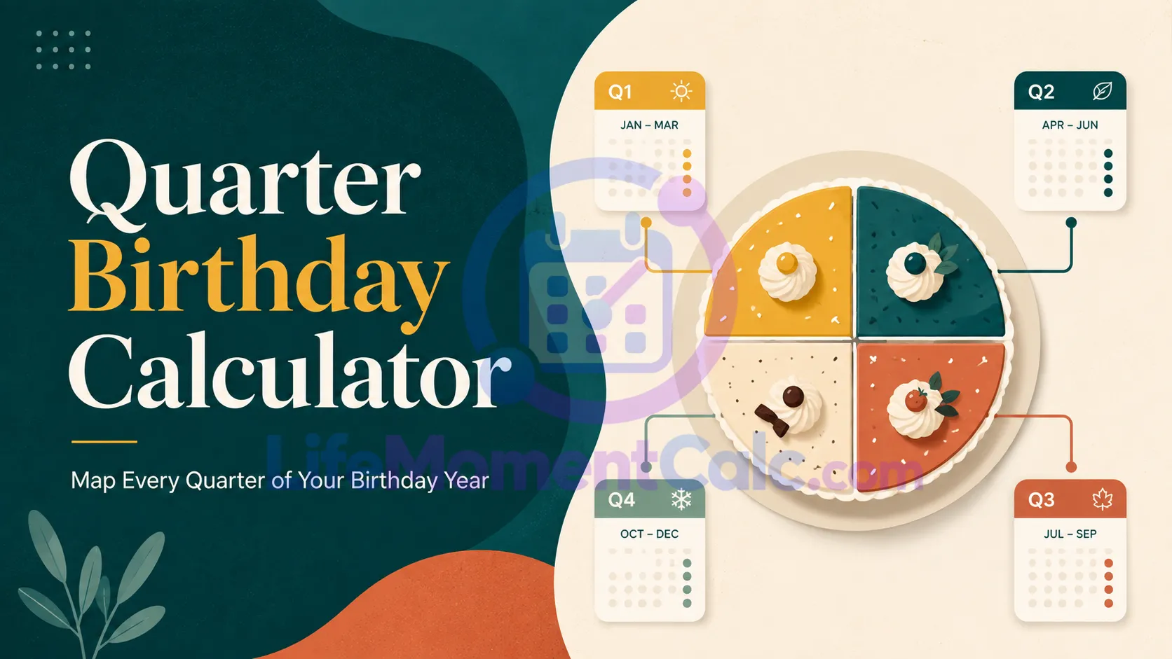Read more about the article Quarter Birthday Calculator – Find 3, 6 and 9 Month Milestones