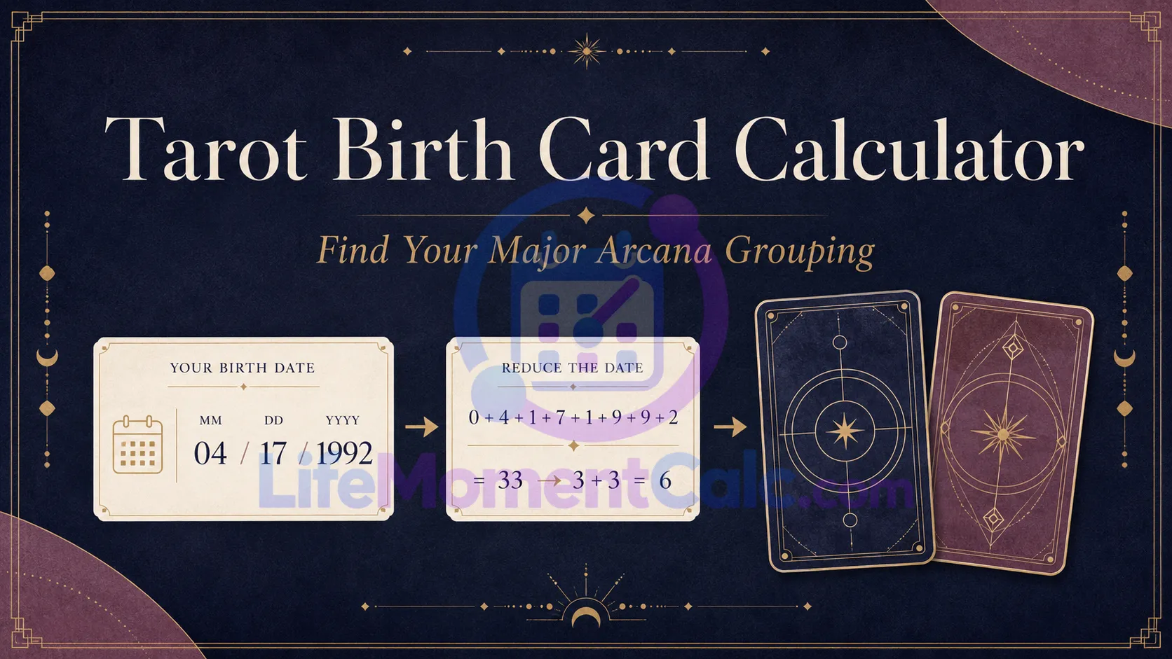 Read more about the article Tarot Birth Card Calculator for Major Arcana Cards